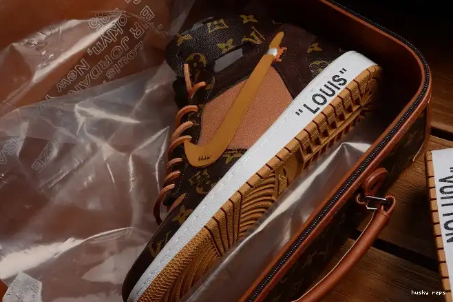 Rep Husky Off-Louis 1 AQ0818-158 Air Jordan AJ1 x OW 0420